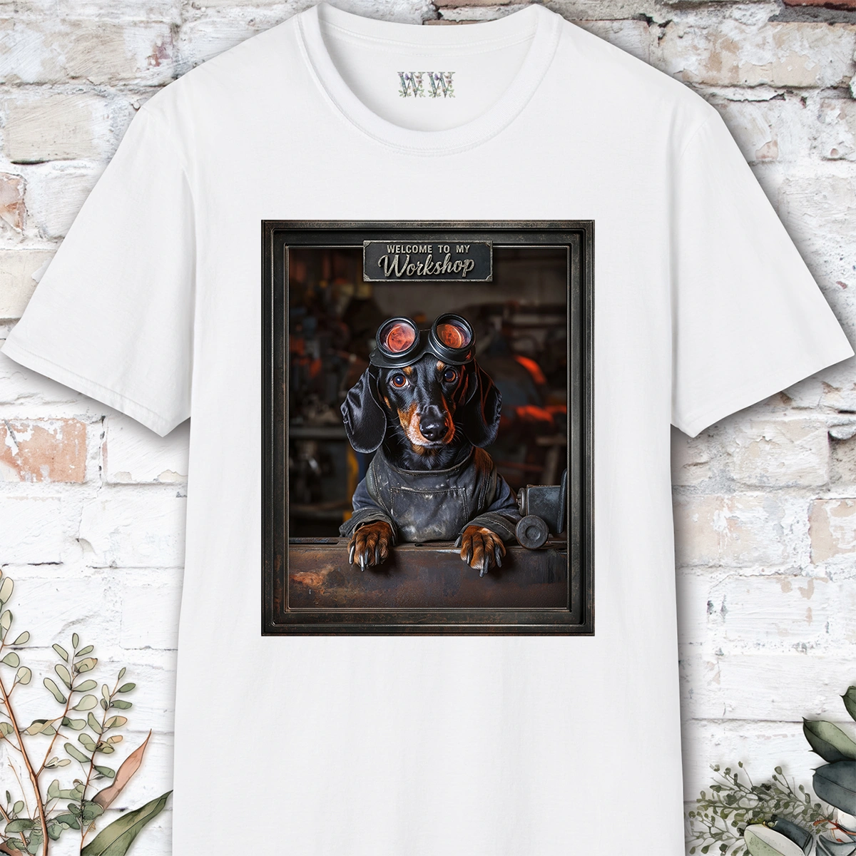 Dachshund #1 Workshop Unisex T shirt