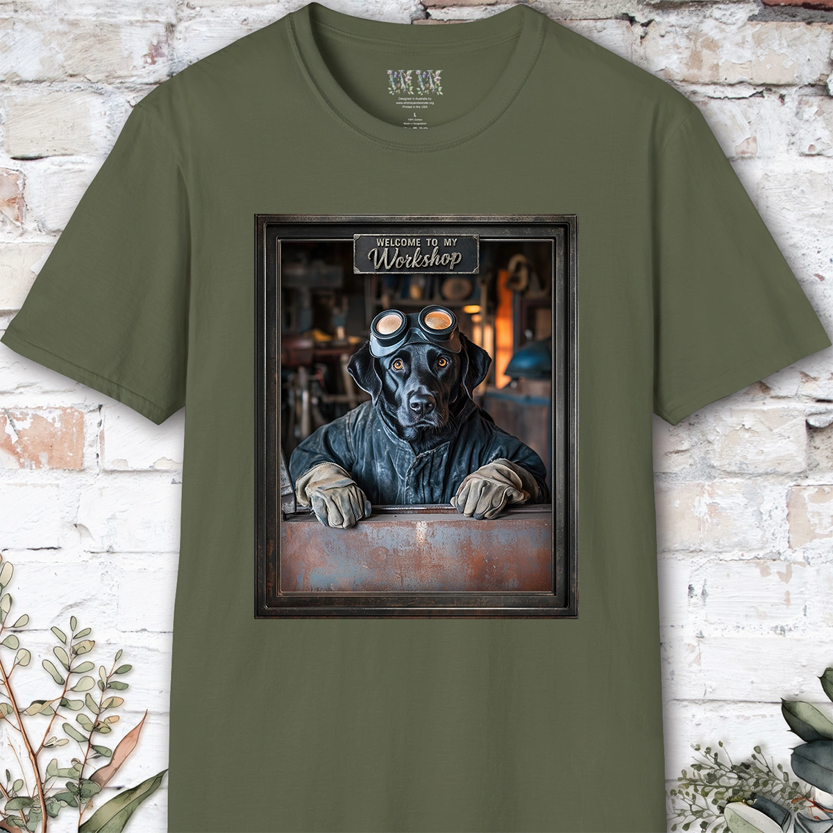 Labrador #2 Workshop Unisex T shirt