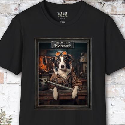 Border Collie Workshop Unisex T shirt