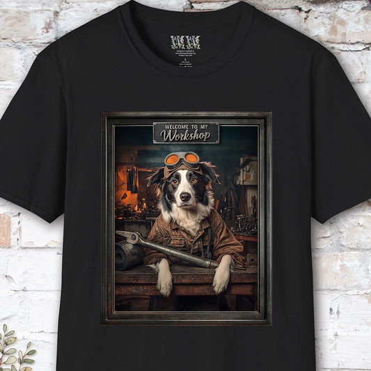Border Collie Workshop Unisex T shirt