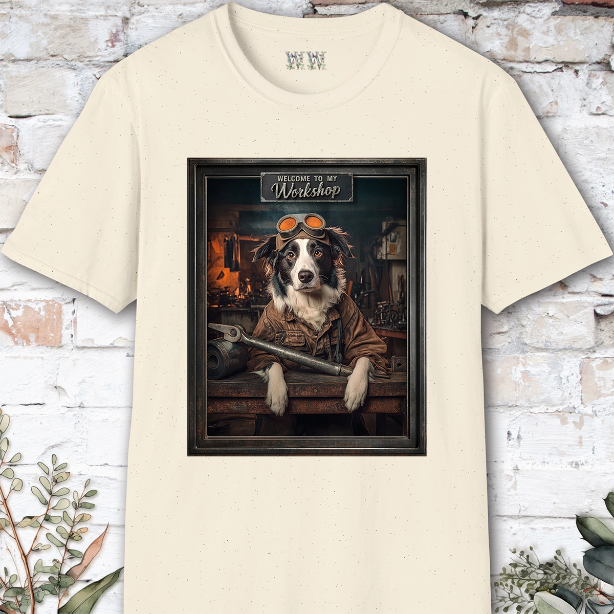 Border Collie Workshop Unisex T shirt