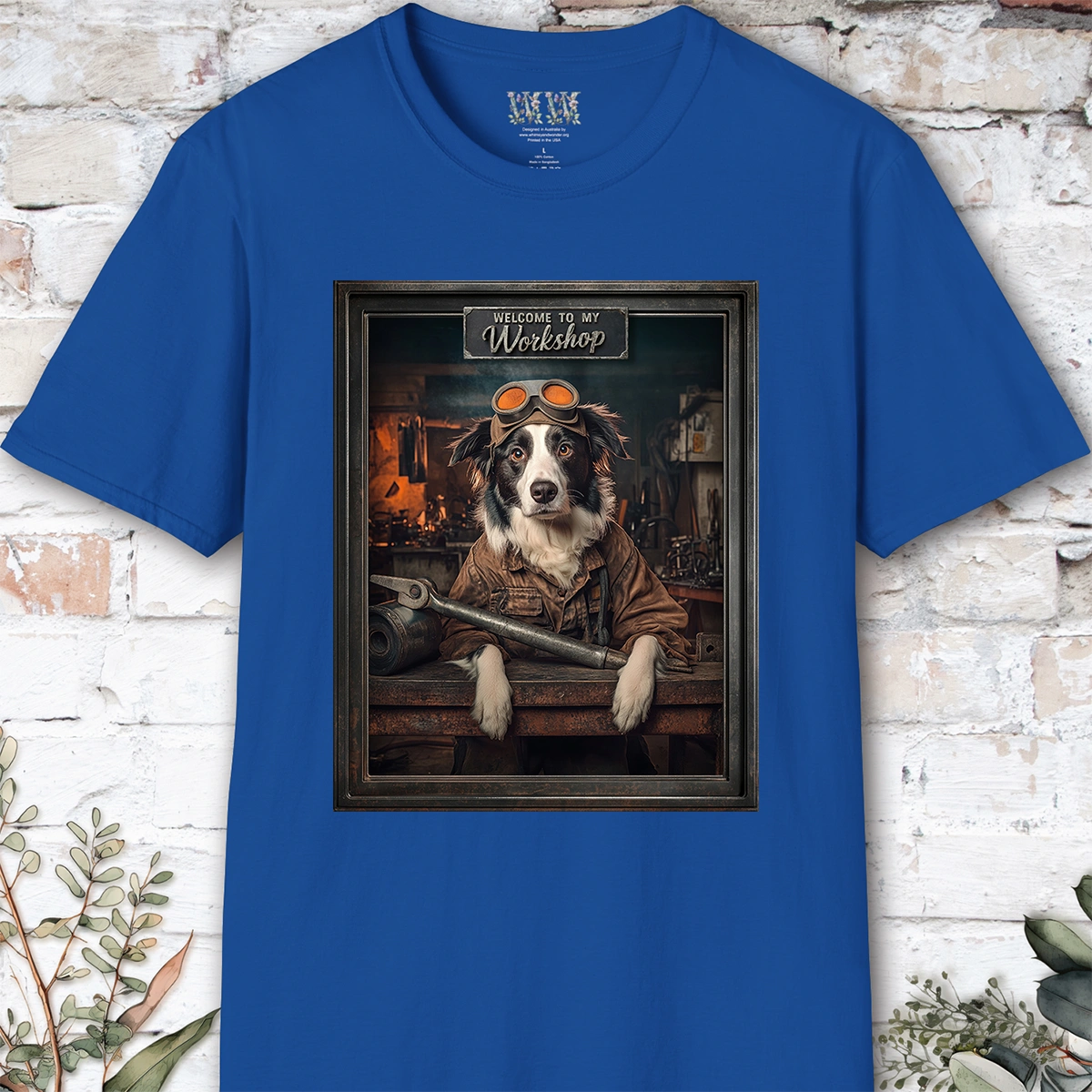 Border Collie Workshop Unisex T shirt