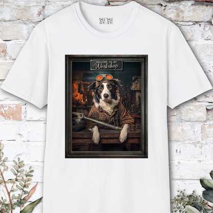 Border Collie Workshop Unisex T shirt