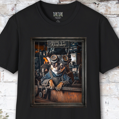 Chihuahua Workshop Unisex T shirt