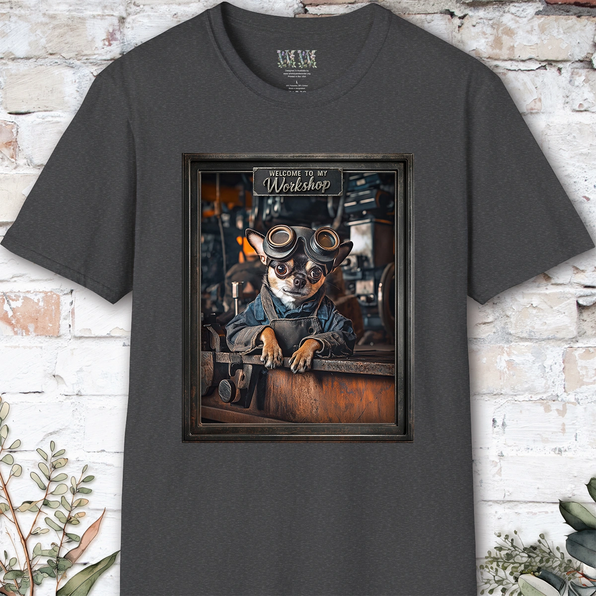 Chihuahua Workshop Unisex T shirt
