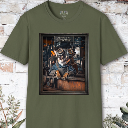 Chihuahua Workshop Unisex T shirt