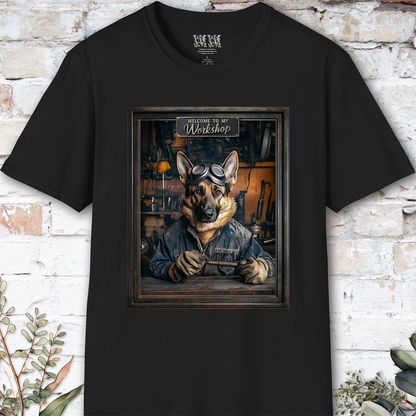 German Shepherd Workshop Unisex T shirt