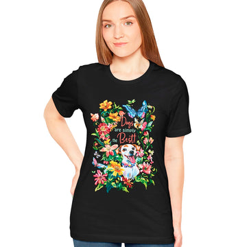 Dogs are simply the Best, Unisex T shirt