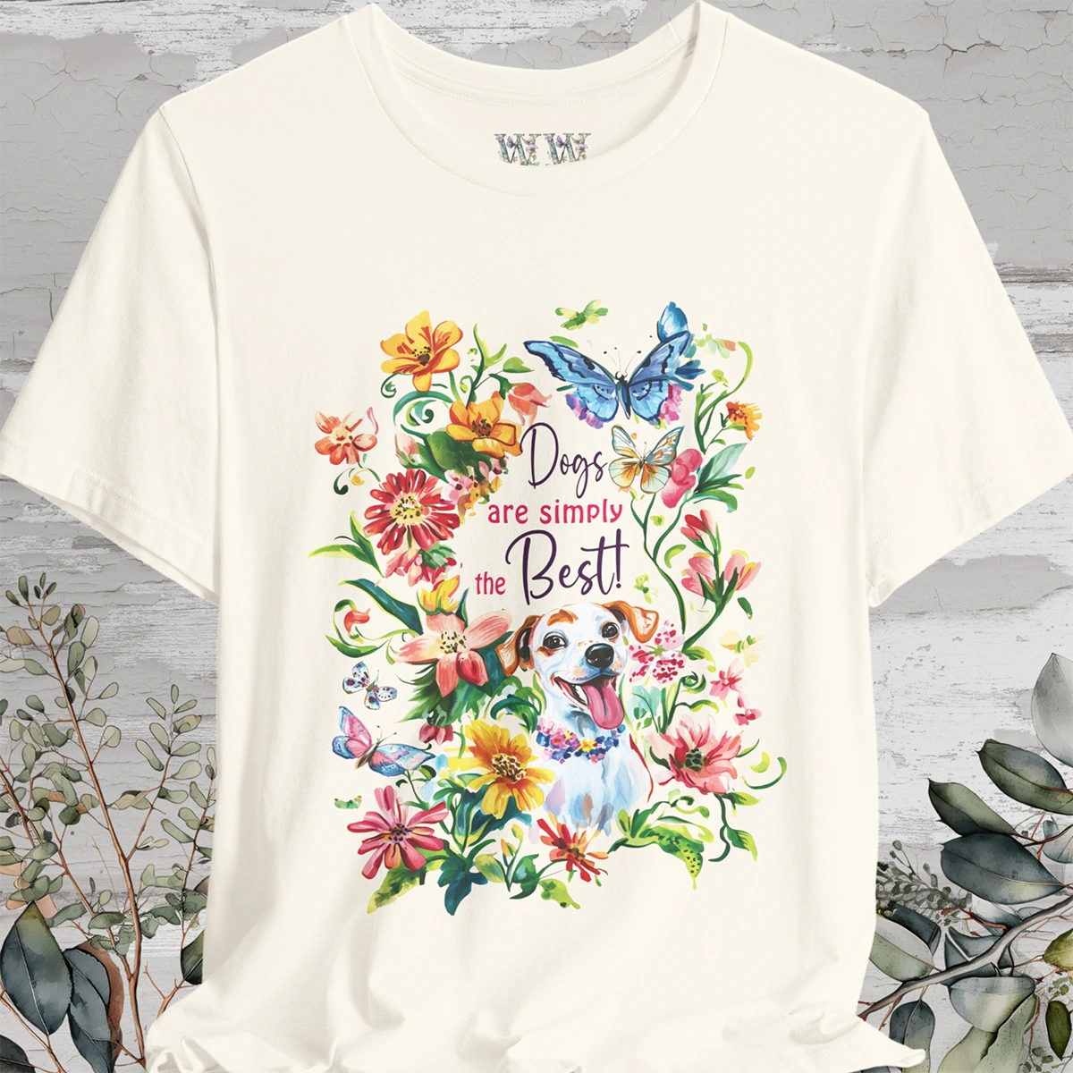 Dogs are simply the Best, Unisex T shirt
