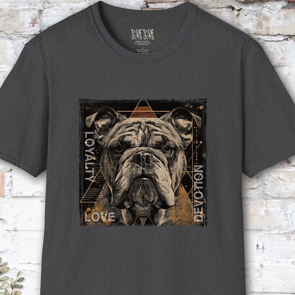 English/British Bulldog Devotion, Loyalty, Love T-Shirt