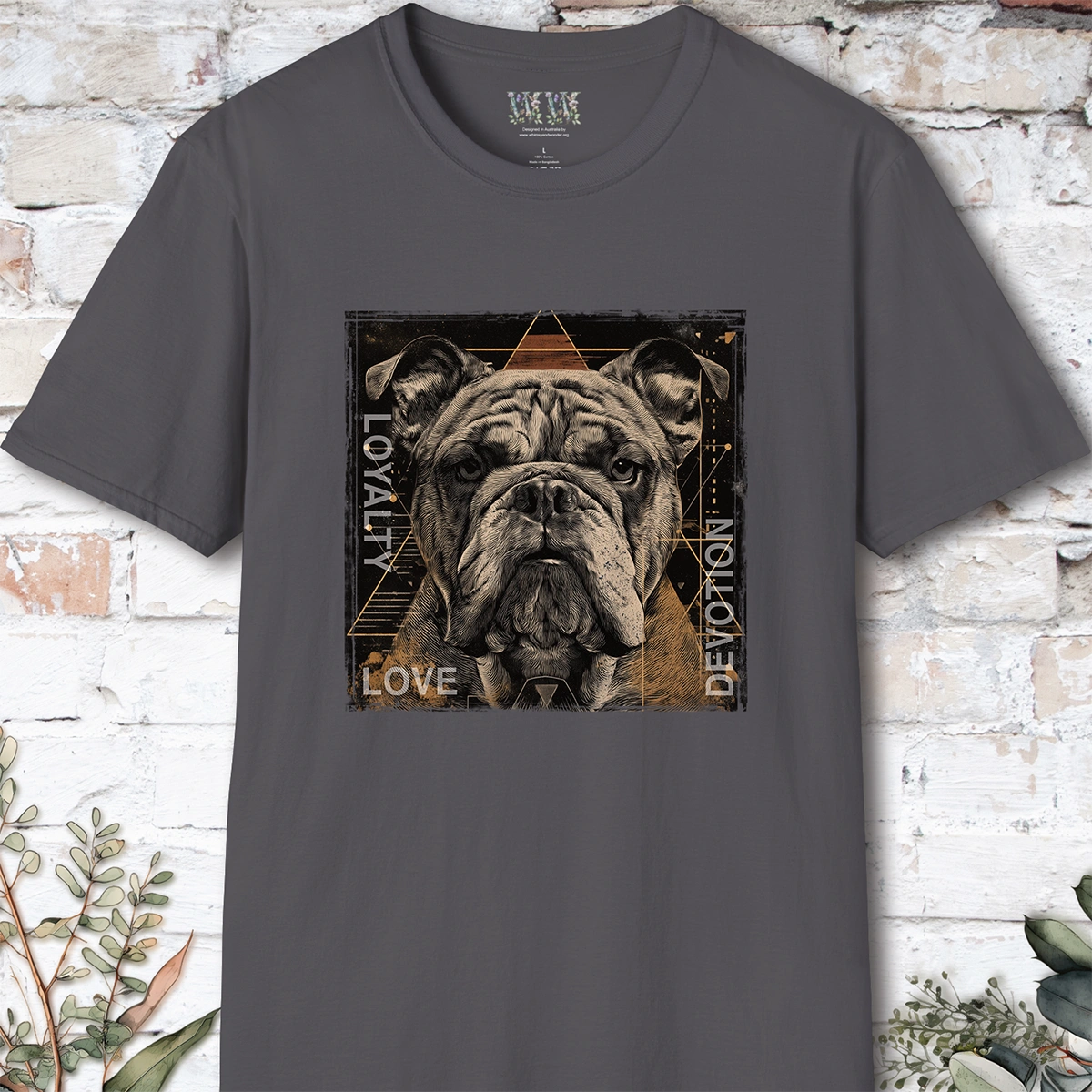 English/British Bulldog Devotion, Loyalty, Love T-Shirt