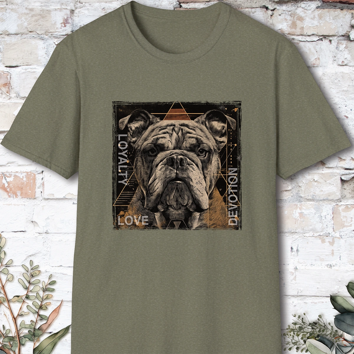 English/British Bulldog Devotion, Loyalty, Love T-Shirt