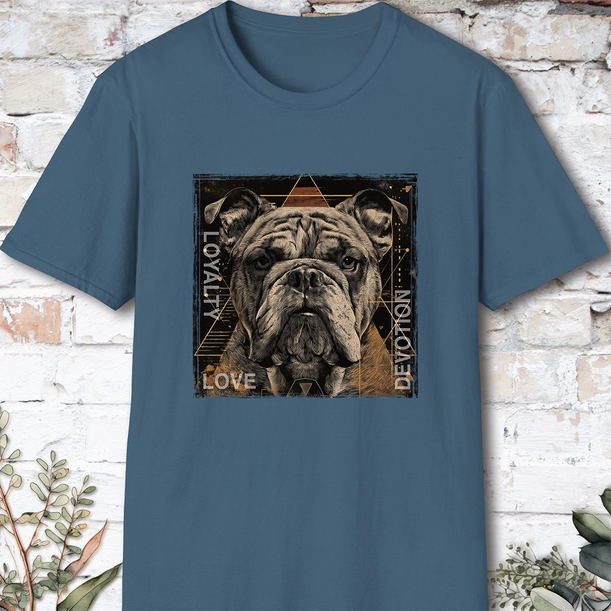English/British Bulldog Devotion, Loyalty, Love T-Shirt