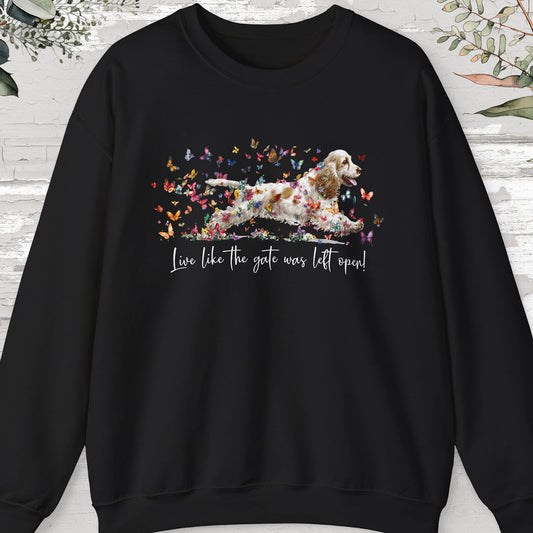 English Cocker Spaniel #5 Personalised Sweatshirt