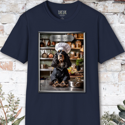 English Cocker Spaniel Chef Unisex T shirt