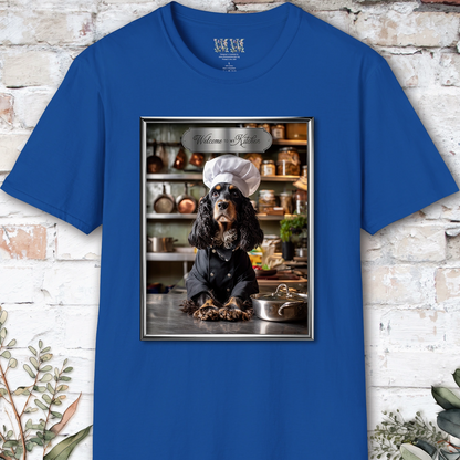 English Cocker Spaniel Chef Unisex T shirt