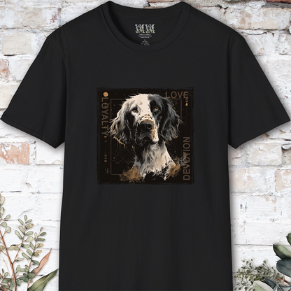 English Setter Devotion, Loyalty, Love, Devotion unisex T Shirt