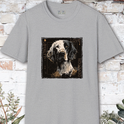 English Setter Devotion, Loyalty, Love, Devotion unisex T Shirt