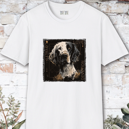English Setter Devotion, Loyalty, Love, Devotion unisex T Shirt