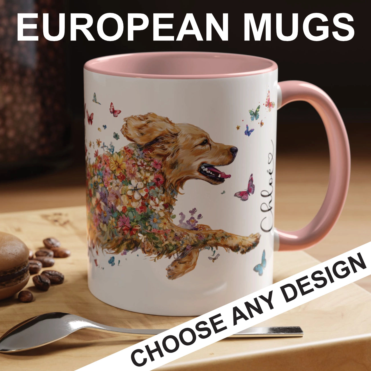 ANY DESIGN  EUROPE - Accent Mugs, 11oz