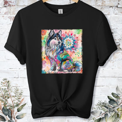 Finnish Lapphund Retro, Unisex T-shirt.