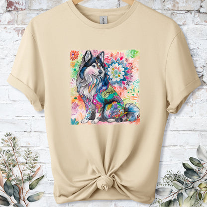Finnish Lapphund Retro, Unisex T-shirt.