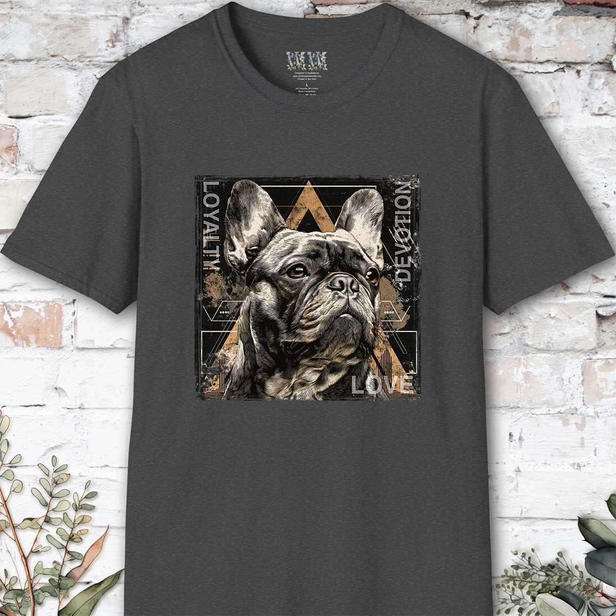 French Bulldog Devotion, Loyalty, Love T-Shirt