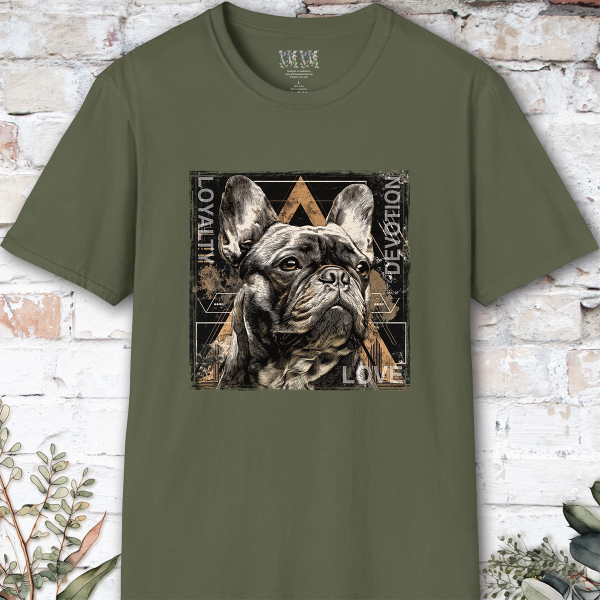 French Bulldog Devotion, Loyalty, Love T-Shirt