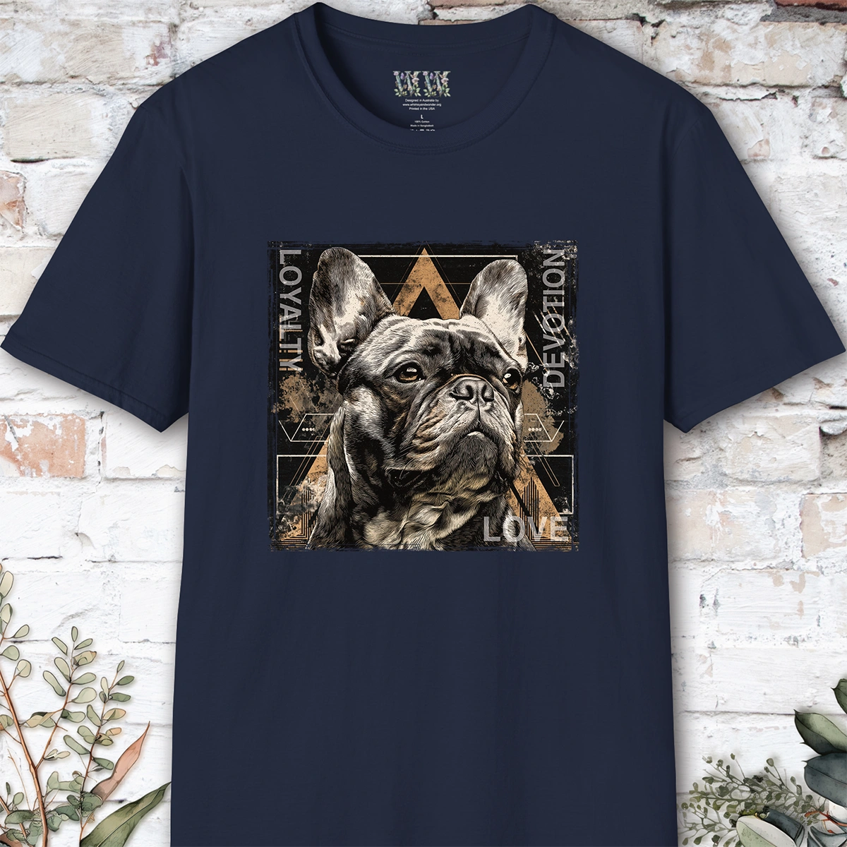 French Bulldog Devotion, Loyalty, Love T-Shirt