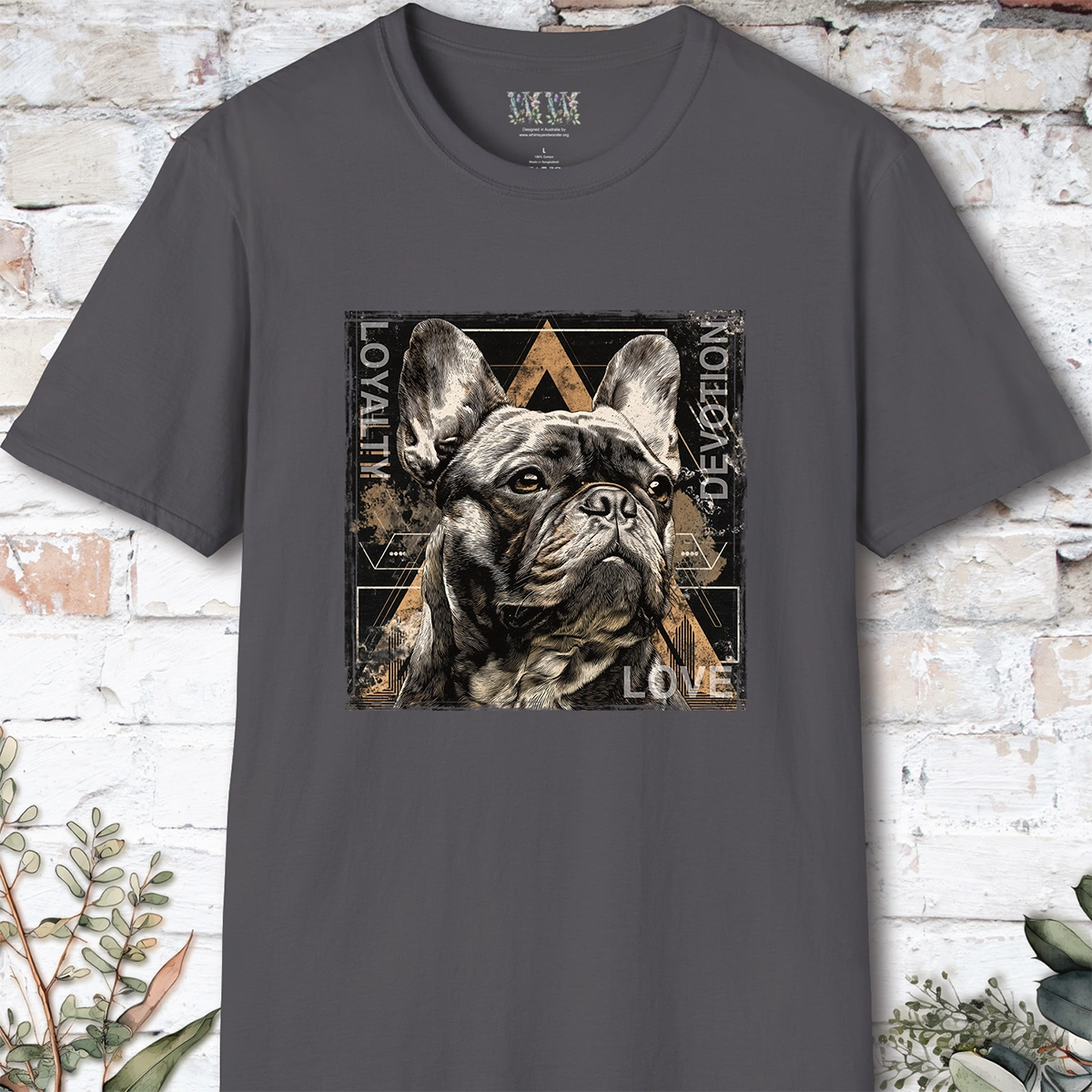 French Bulldog Devotion, Loyalty, Love T-Shirt