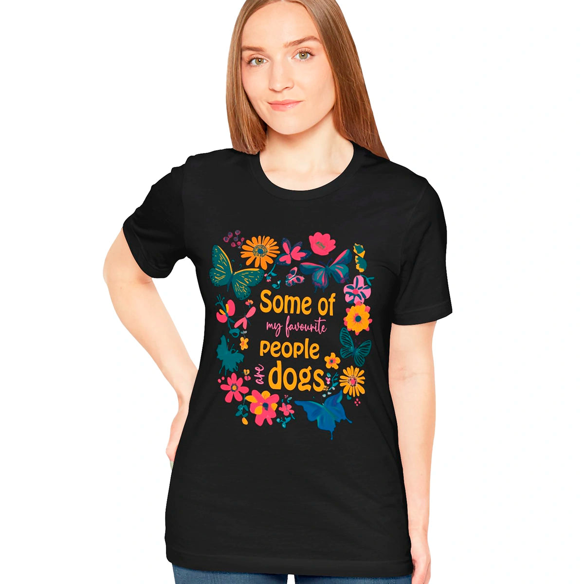 Some of my favourite people are dogs, Unisex T shirt