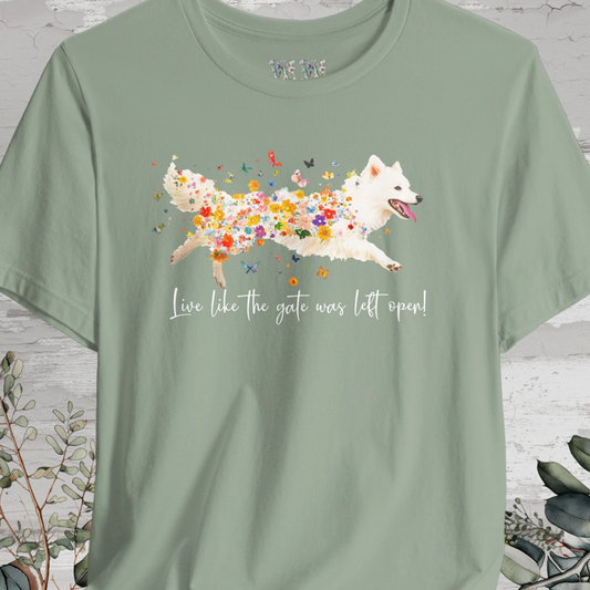 Finnish Lapphund #1 - Live like the gate was left open T shirt