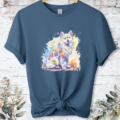 Samoyed Retro, Unisex T-shirt.