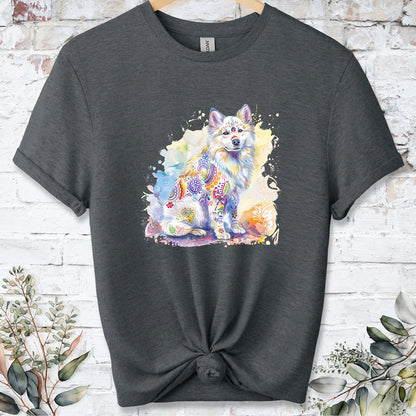 Samoyed Retro, Unisex T-shirt.