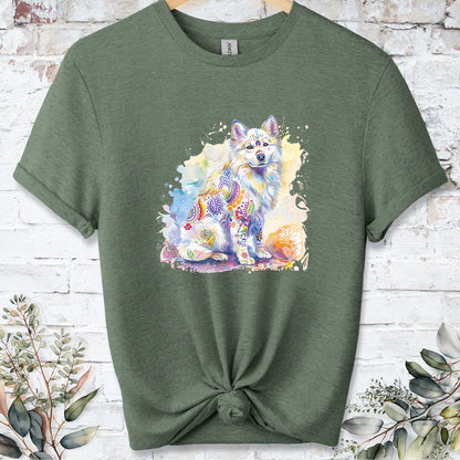 Samoyed Retro, Unisex T-shirt.