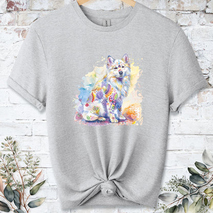 Samoyed Retro, Unisex T-shirt.
