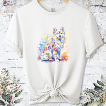 Samoyed Retro, Unisex T-shirt.