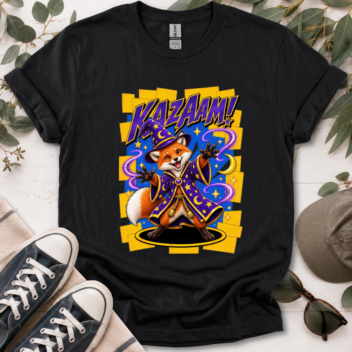 Fox Wizzard, unisex T shirt