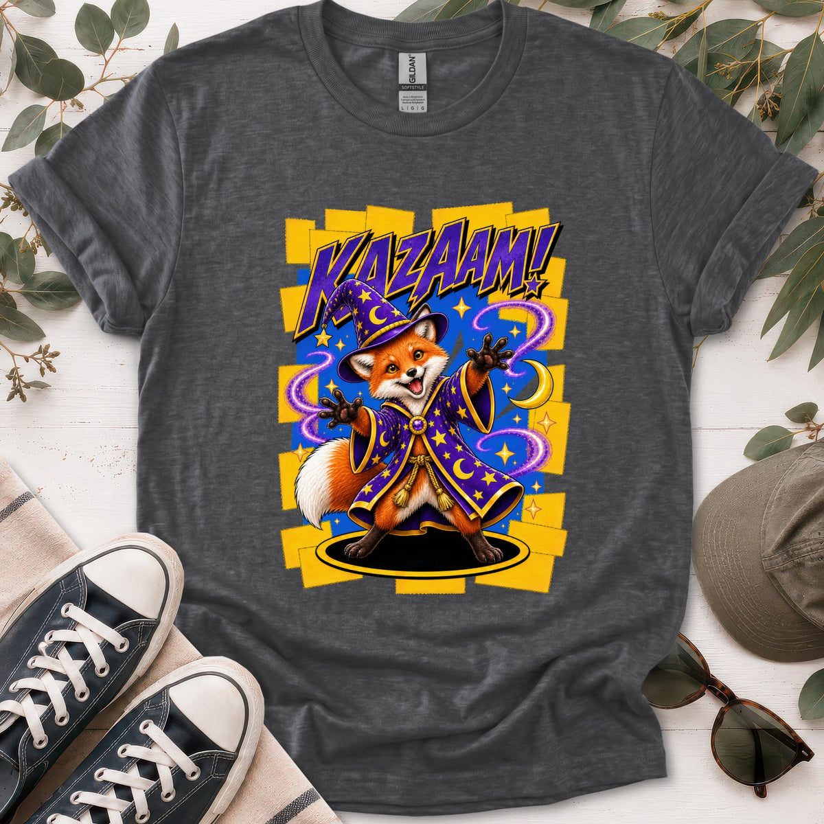 Fox Wizzard, unisex T shirt