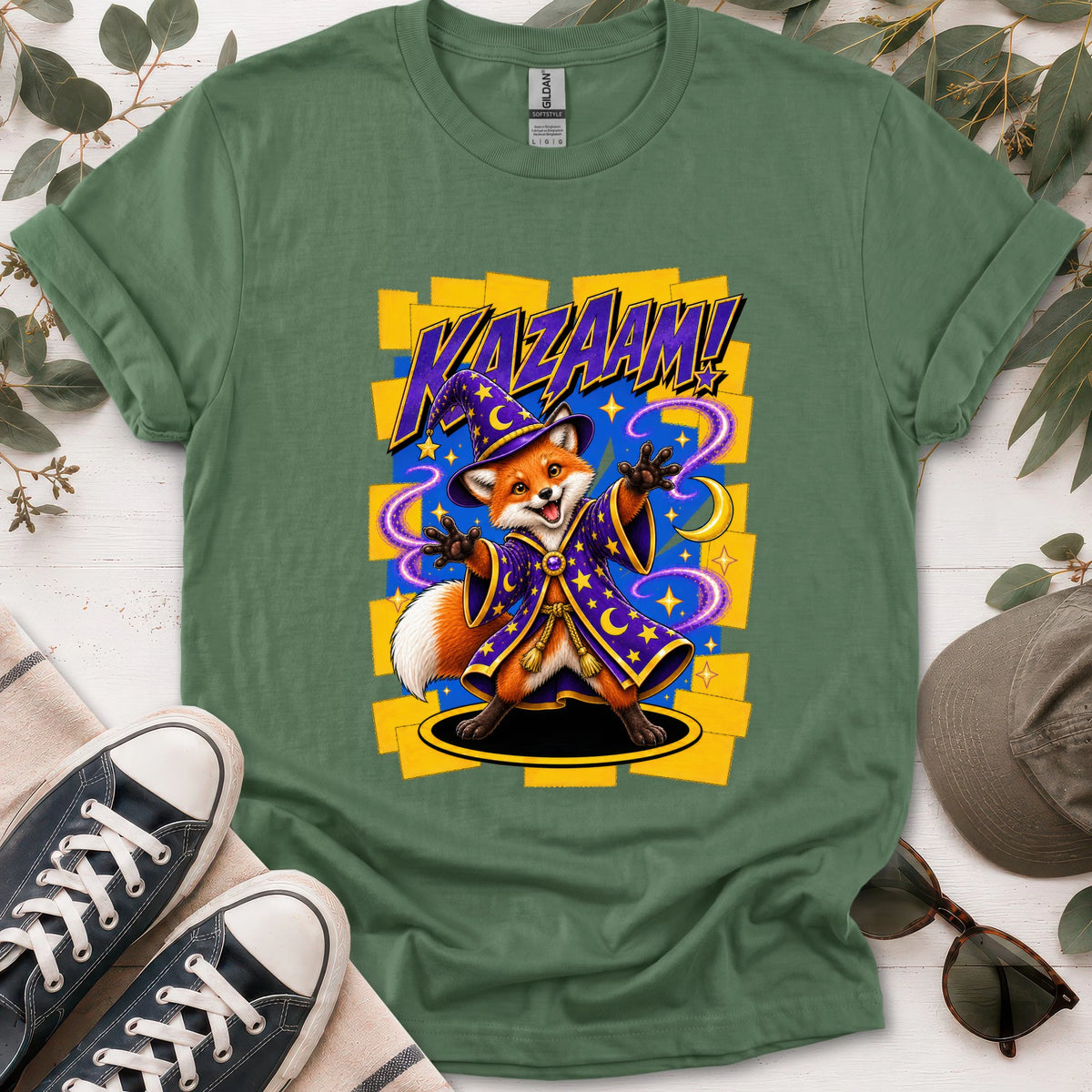 Fox Wizzard, unisex T shirt