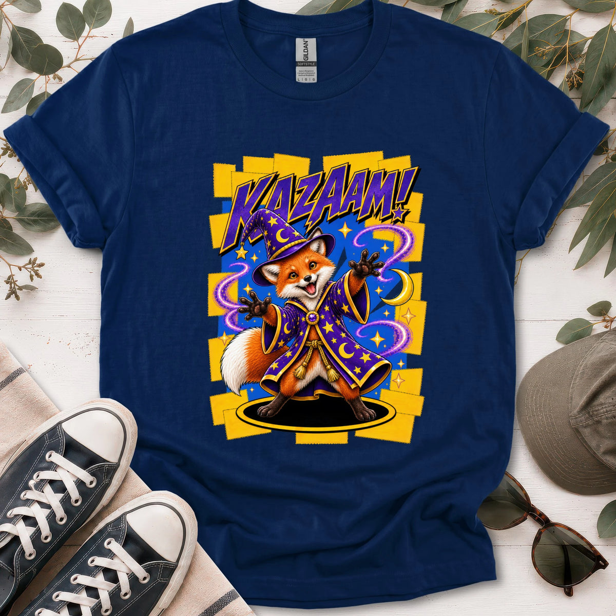 Fox Wizzard, unisex T shirt