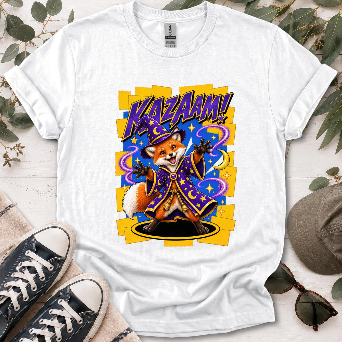 Fox Wizzard, unisex T shirt