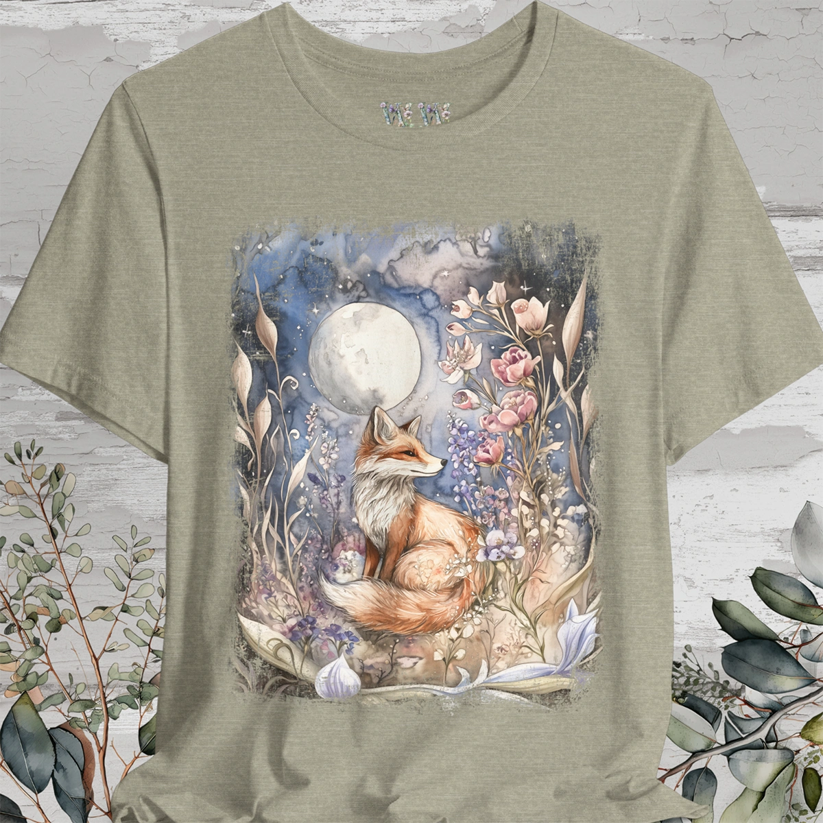 Fox & Moon #1 T-Shirt