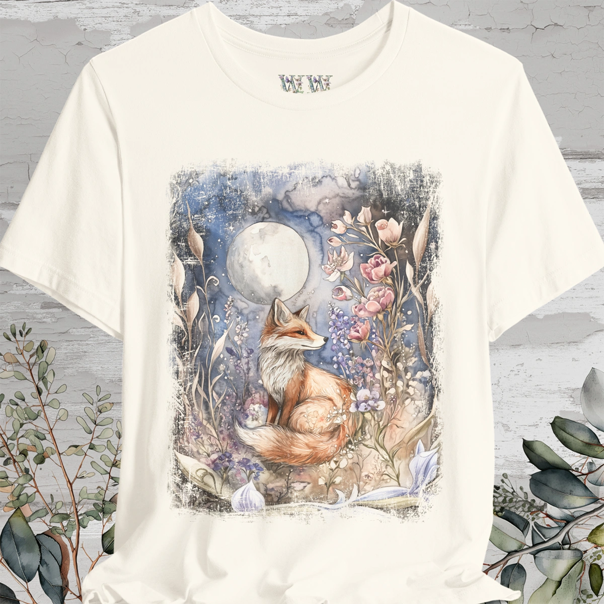 Fox & Moon #1 T-Shirt