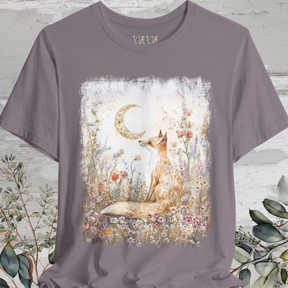 Fox & Moon #2 T-Shirt