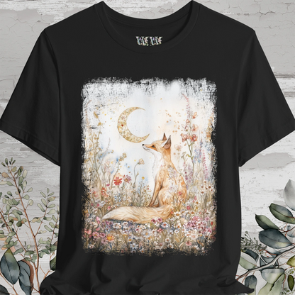 Fox & Moon #2 T-Shirt