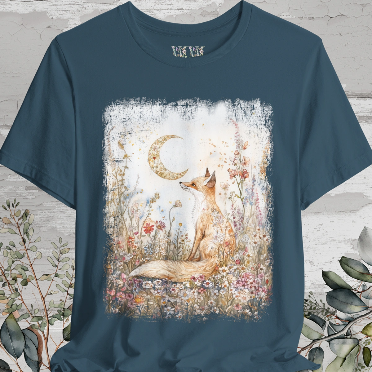 Fox & Moon #2 T-Shirt