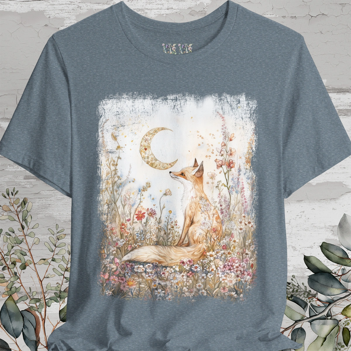 Fox & Moon #2 T-Shirt