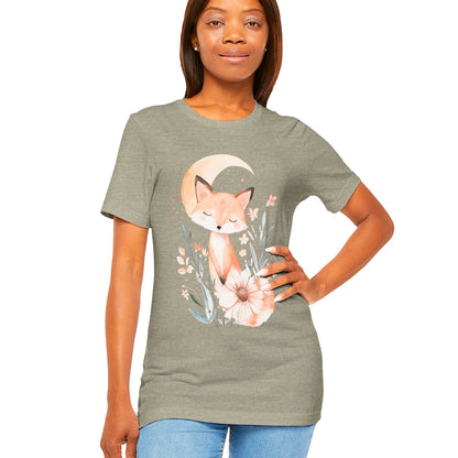 Fox & Moon #3 T-Shirt