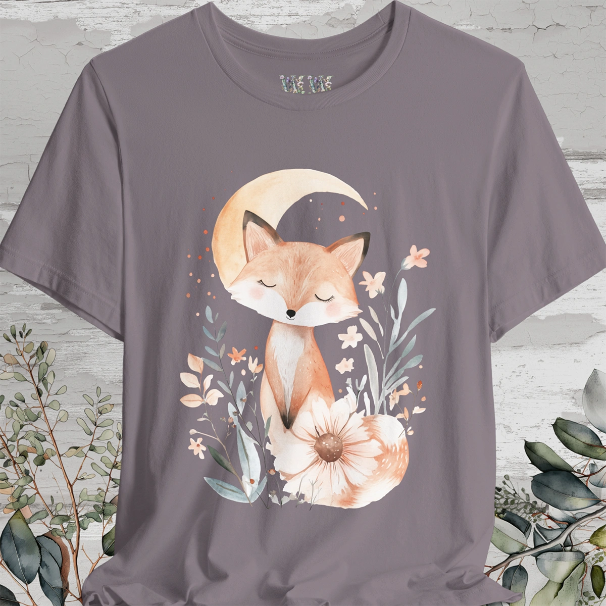 Fox & Moon #3 T-Shirt